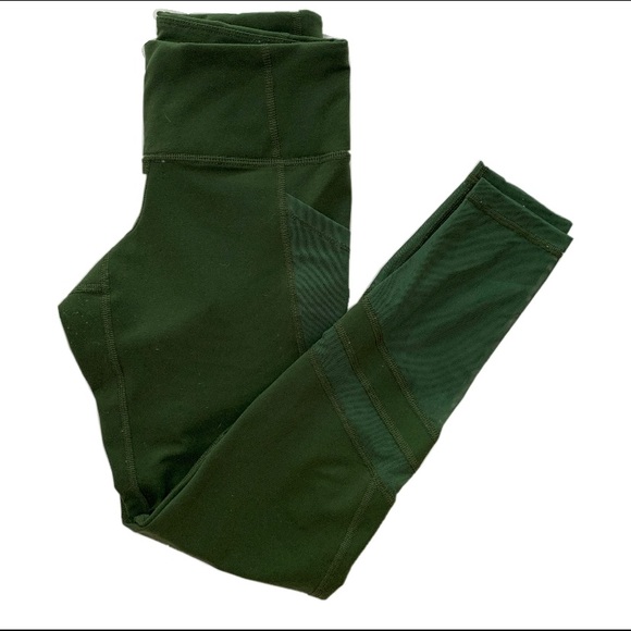 old navy army green leggings - Picture 2 of 3